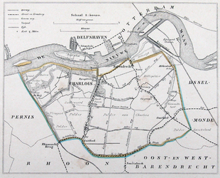 1973-5410 Kaart van de gemeente Charlois