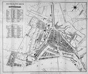 1981-440 Plattegrond van Rotterdam