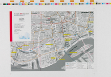 1989-652 Kaart van het centrum van Rotterdam