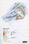 1993-2509-9 Ringband met plattegronden van de WEB-districten van de Roteb, met gegevens over de huisvuilophaaldienst, ...