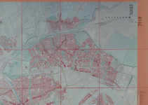2001-32 Planologische kaart van Rotterdam Noord in het jaar 2010