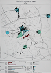 2001-704 Planologische kaart waarop de concentraties van stedelijke functies vanaf 1995 zijn aangegeven