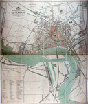 I-81-01-2 Plattegrond van Rotterdam vervaardigd na uitbreiding aan den linker oever der Maas.