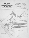 II-105 Plattegrond van de buitenplaats Zomerhof aan de oostzijde van de Schiekade