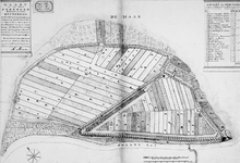 II-168-B Kaart van het eiland Feijenoord [foto]