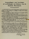 IA-1941-0029 Vergoedingen voor leveringen of verrichtingen ten behoeve van de Duitsche Weermacht. 8 Mei.