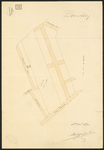 1896-177 Tekening van een perceel grond aan de Nieuwe Binnenweg. Sectie B. 329 en 3940. Aanvraag van M. Zaaijer c.s.
