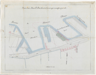 1898-64 Plattegrond van door de heer P. Barlen te huur gevraagde grond nabij de 2e Katendrechtsehaven.