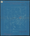 1900-207 Blauwdruk van door J.A.J. Vos te koop gevraagde grond aan de Wolphaertsbocht.