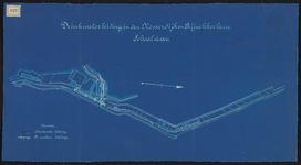 1900-327 Blauwdruk voor de aanleg van drinkwaterleiding in de Nesserdijk en de Rijsakkerlaan.