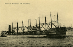 PBK-10343 Grangesberg, vrachtschip van rederij Wm. H. Müller in de Maashaven.