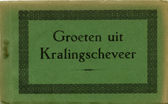 PBK-1993-1240 Serie van 6 prentbriefkaarten met diverse locaties in het Kralingseveer in een mapje. Van boven naar ...