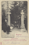 PBK-2016 In de Diergaardelaan zijn in februari 1901 bustes van sneeuw vervaardigd van H.M. Koningin Wilhelmina en ...