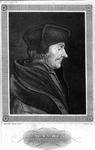M-525 Portret van Desiderius Erasmus, humanist.