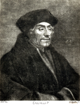 M-593 Portret van Desiderius Erasmus, humanist.
