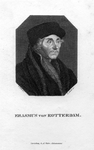 M-619 Portret van Desiderius Erasmus, humanist.