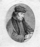 M-629 Portret van Desiderius Erasmus, humanist.