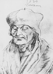 P-004514 Portret van Desiderius Erasmus, humanist.