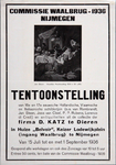 XIX-1966-0598 Huize Belvoir . Commissie Waalbrug - 1936 Nijmegen. Tentoonstelling van 16e en 17e eeuwsche Hollandsche, ...
