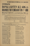 828-b10 Distributiekring Rotterdam uitreiking bonkaarten K/L 606 en brandstoffenkaarten T 606 woensdag 17 april tot en ...