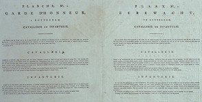 RI-1515-2 25 oktober 1811Beschrijving behorend bij plaat nummer 3.Bezoek van Napoleon aan Rotterdam..