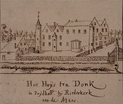XXXI-592-03 Het Huis ten Donck in Ridderkerk.