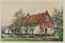 VERHEUL-NR-24 Boerenwoning Noord-Veur aan de Straatweg, Veur.Gebouwd in 1683.