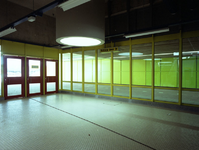 1982-1421 Loopgang van het Metrostation Capelsebrug.