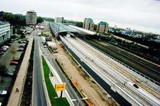 2001-2620 Gezicht op het in aanbouw zijnde metrostration Schiedam-Centrum van de Verlengde Calandlijn ( Beneluxlijn ) ...