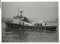 1969-2858 De blusboot van de Gemeentelijke Havendienst Europoort I .
