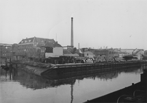 1976-6216 Middenkous met op de achtergrond het fabrieksterrein van de firma Kortman en Schulte, op de hoek van de ...