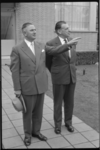1928 Scheepbouwer C. Verolme (links) met Seán Lemass, de vice-premier van Ierland.