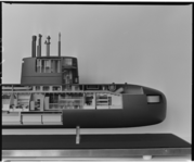 RDM-51683 Schaalmodel van onderzeeboot 'Moray', afkorting voor Multi Operational Requirement Affected Yield. De Moray ...