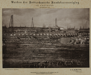 XIV-302-12-1 De aanleg van de Entrepothaven en fundering van het pakhuis van de Rotterdamse Handelsvereniging op ...