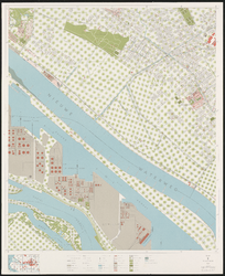 1968-1373 Topografische kaart van Rotterdam bestaande uit 31 bladen. Blad 2: Europoort-Oost.