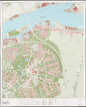 1974-973 Kaart van Rotterdam en omgeving; bestaande uit 24 bladen. Blad 18: Groot- en Oud-IJsselmonde.
