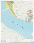 1974-986 Topografische kaart van Rotterdam en omstreken | bestaande uit 32 bladen. Blad 8a: Hellevoetsluis.