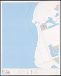 1975-1228 Topografische kaart van Rotterdam en omstreken | bestaande uit 32 bladen. Blad 1b: Maasvlakte.