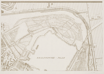 I-216-02-3 Plattegrond van Rotterdam in 49 bladen. Blad 3 Kralingse Bos en de Kralingse Plas.