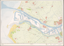 XXX-61-1 Plattegrond van Rotterdam en het Europoortgebied. Blad 1: het westelijke havengebied: Europoort en ...