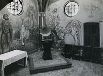 1967-83 Interieur van de doopkapel in de RK kerk 'De Allerheiligste Verlosser' aan de Goudse Rijweg.