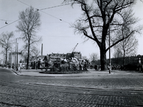 1972-977 Afbraak van de Koninginnekerk. Linkerzijde de Boezemstraat. Rechterzijde de Slachthuiskade.