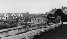 1983-2914 Gezicht op de Touwbaanbrug over het Kralingse Verlaat.