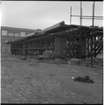 25863 De bouw van het metrostation Zuidplein aan de Gooilandsingel.