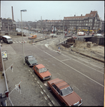 76215 Werkzaamheden voor de aanleg van de metro bij de Havenstraat en de Lage Erfbrug.
