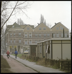 93036 Woningen aan de Steven Hoogendijkstraat (gesloopt voor de aanleg v/d Spoortunnel) gezien vanaf de ...