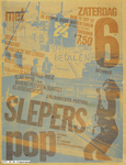 2 Poster voor Sleperspop - Solidariteit Festival met optredens van Iskus, Armand, Herman de Wit Combo, Amankay, Bolus, ...
