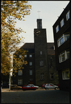 1055 Klokkentoren van een monumentaal schoolgebouw gebouwd in 1932 naar het ontwerp van de Rotterdamse architect Jos ...