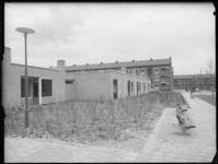 L-3503 Woningen voor ouderen in de Mezenstraat bij verzorgingshuis De Nagtegaal aan de Mezenhof. Jonge aanplant in de ...