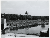 1970-1348 Holland Popfestival van 26 t/m 28 juni 1970 in het Kralingse Bos in Rotterdam. Overzicht van het ...